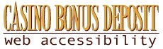Casino Bonus Deposit Web Accessibility